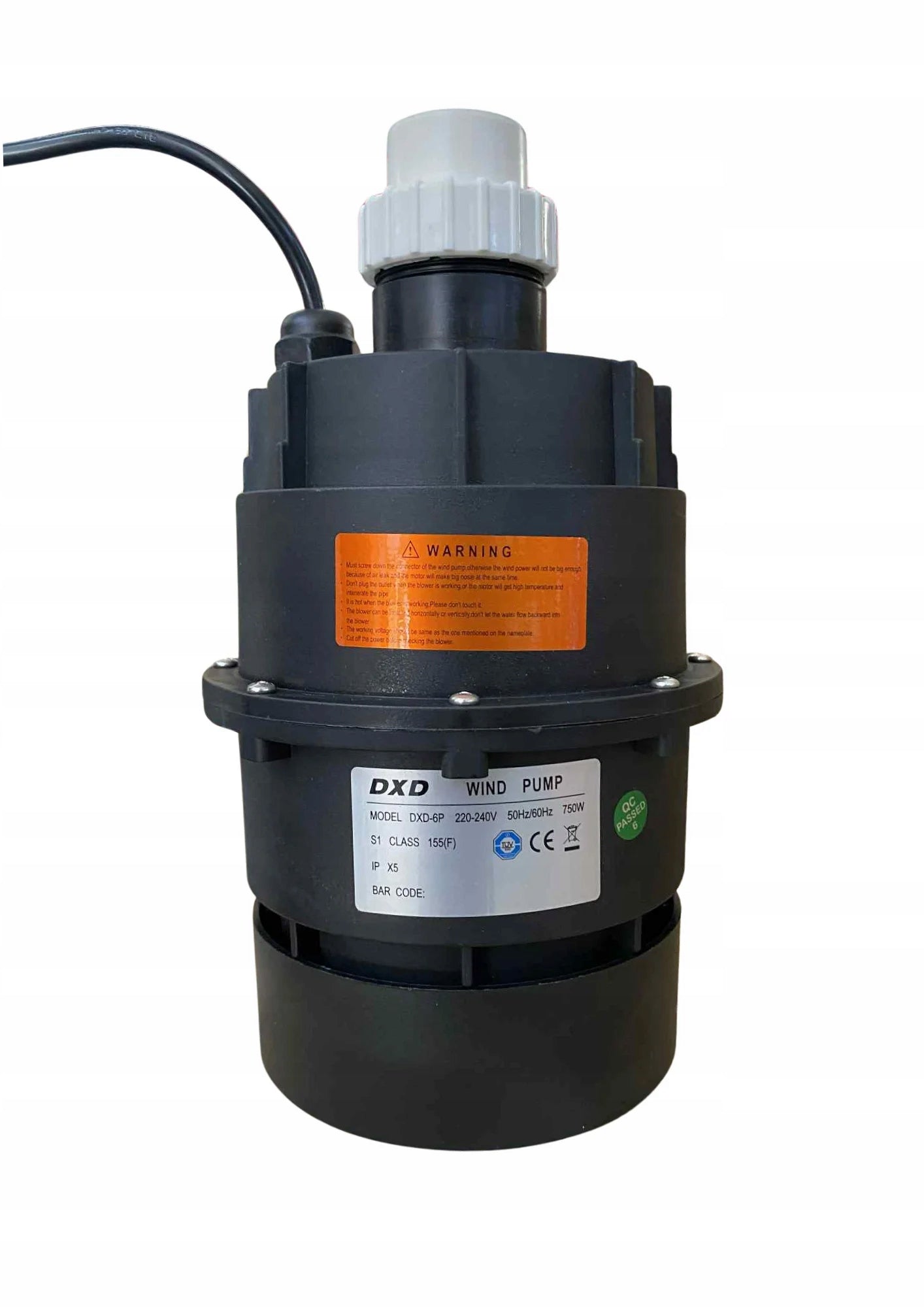 AEROMASSAGE POWERFUL 750W AIR PUMP FOR GARDEN TUB, JACUZI, SPA TUB Packaging status original
