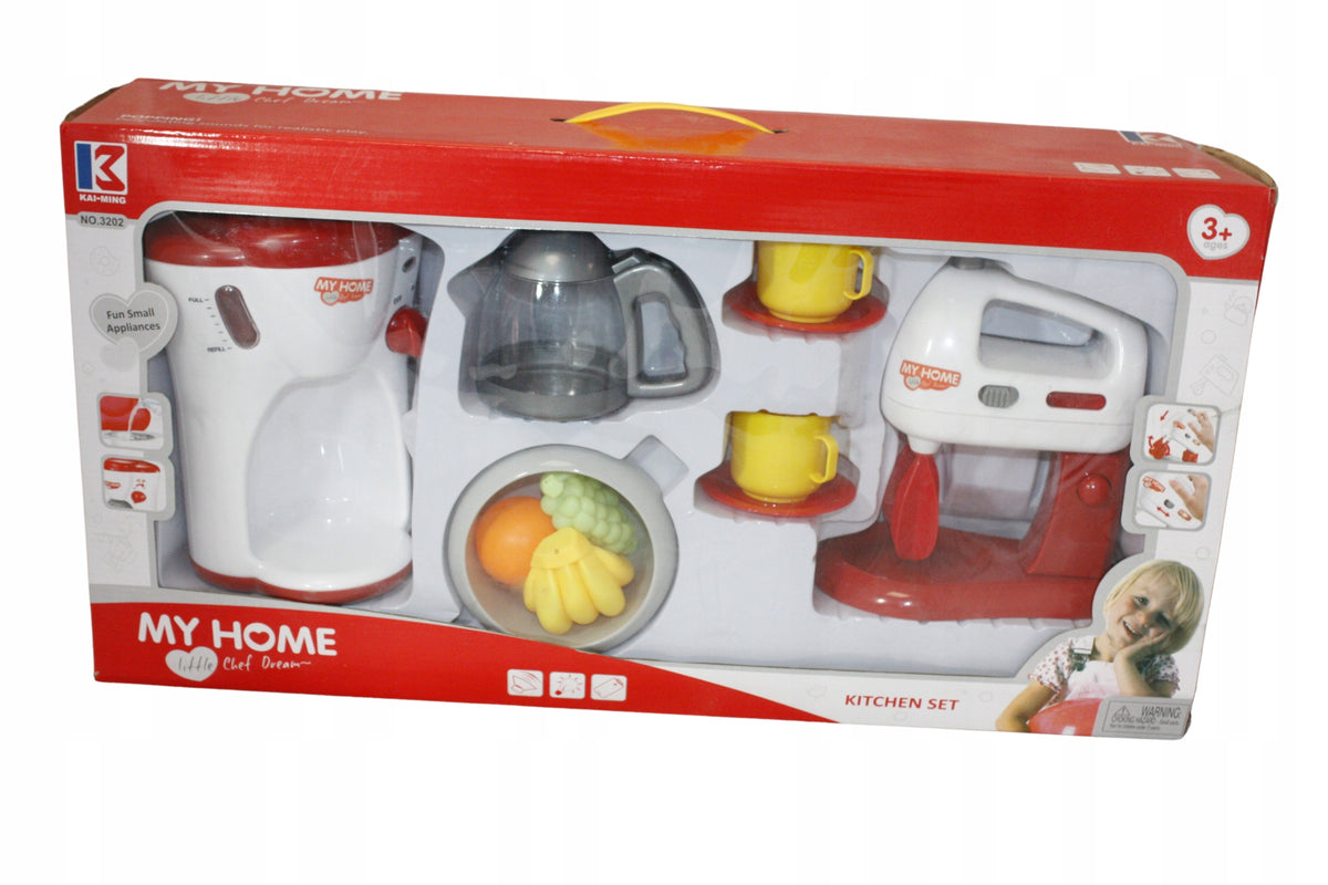 AGD SET FOR CHILD WASHING MACHINE VACUUM CLEANER E0519 EMAJ Manufacturer code E0519
