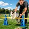 AGILITY SET FOR DOG 6 CONES 6 POLES SPORTS TRAINING ADJUSTABLE Manufacturer code 32091