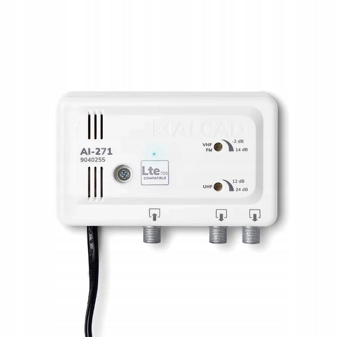 AI-271 1we/2wy LTE700 UHF VHF Broadband TV Amplifier