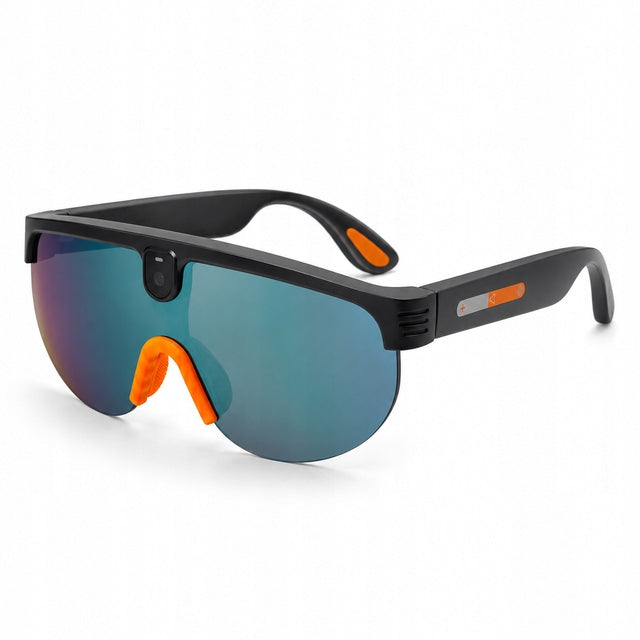 AI Smart Glasses Sports Camera 8MP 1200P ChatGPT Translation