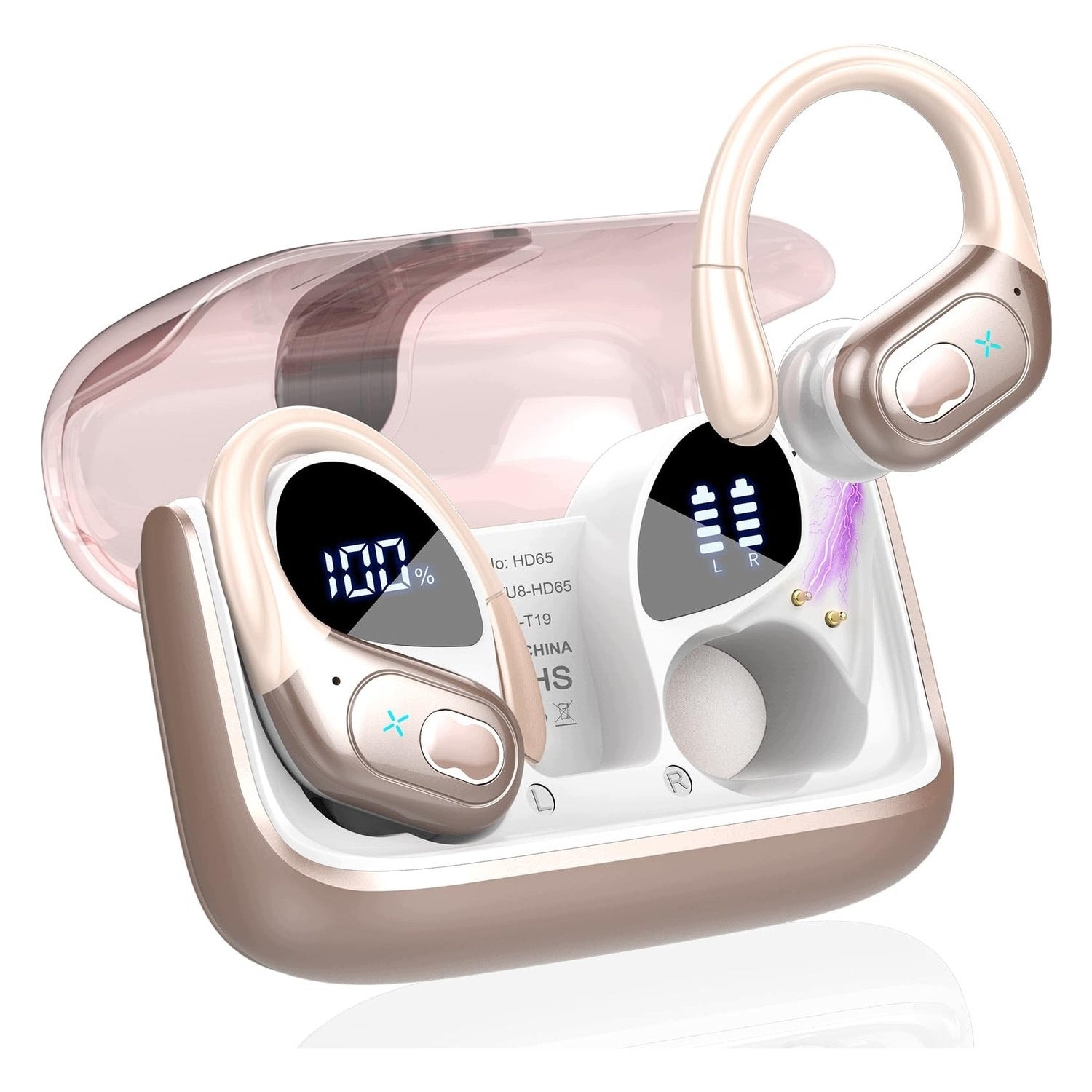 AI Translation Headphones - Bluetooth 5.4 - 164 Languages - with App