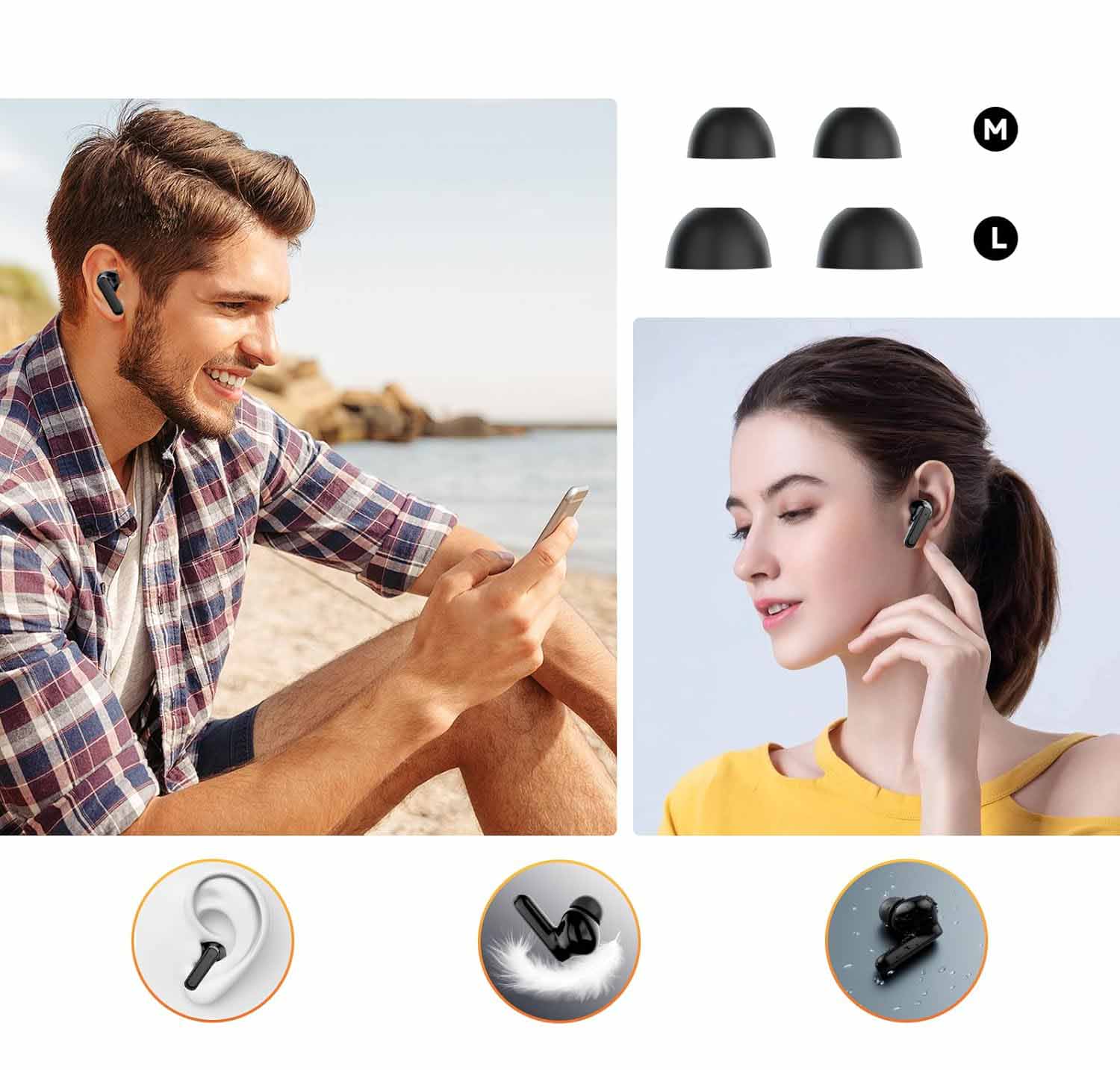 AI Translator Headphones, Real-Time Translation 139 Languages Model Tłumacz Językowy Słuchawki