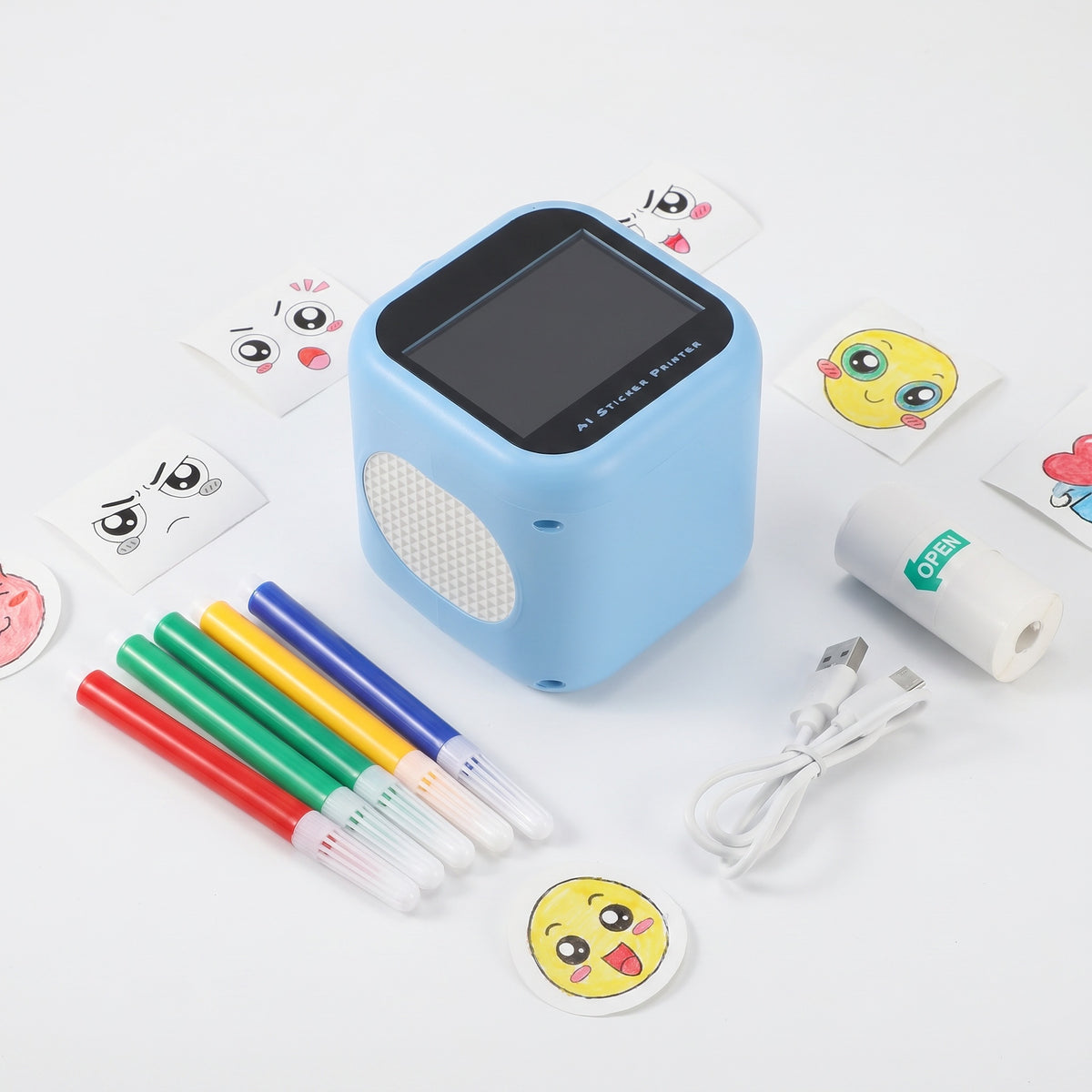 AI VOICE STICKER PRINTER FOR KIDS PORTABLE INKLESS WIFI THERMAL GIFT Manufacturer code 4896032579616