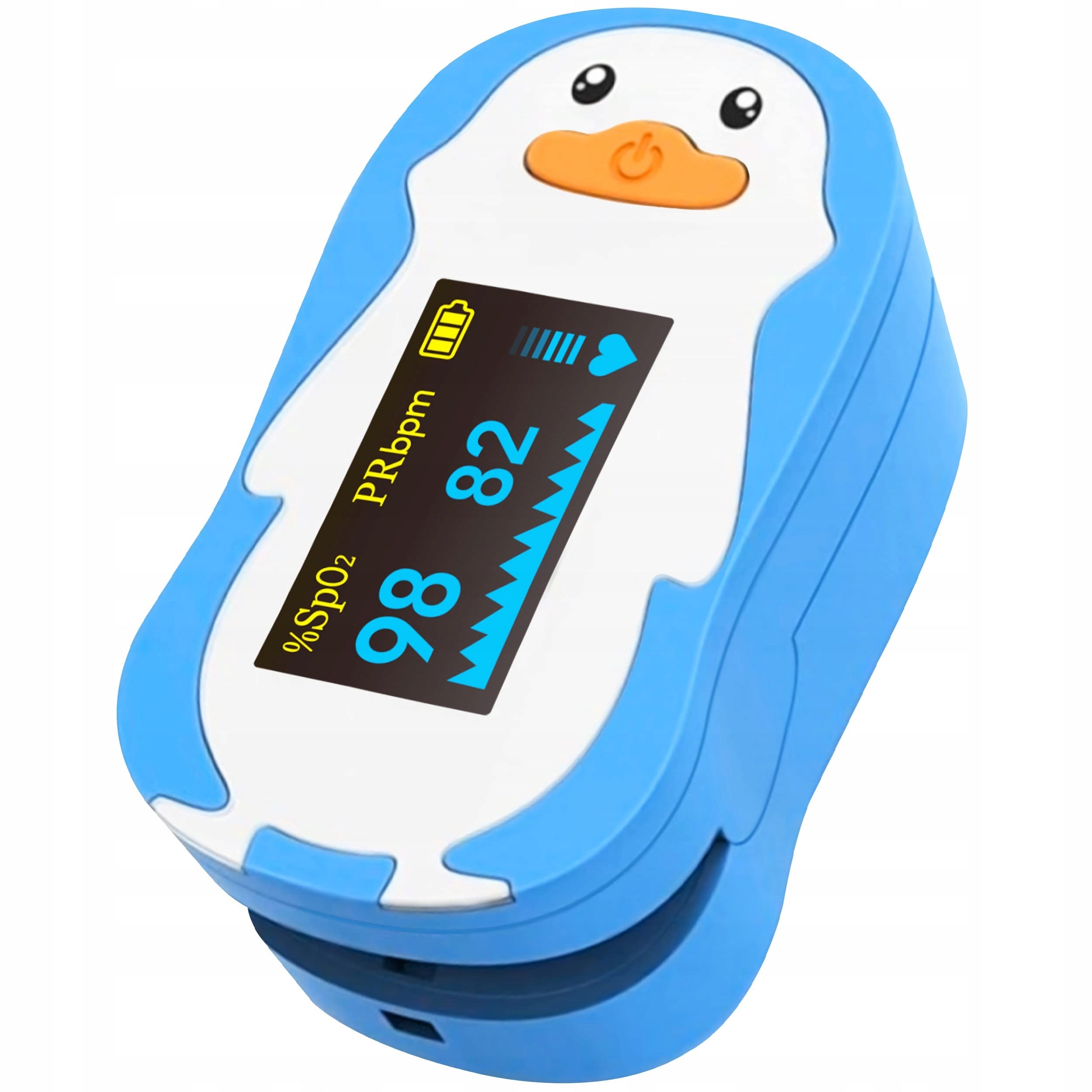 AIESI pulse oximeter for children color screen Professional Children's