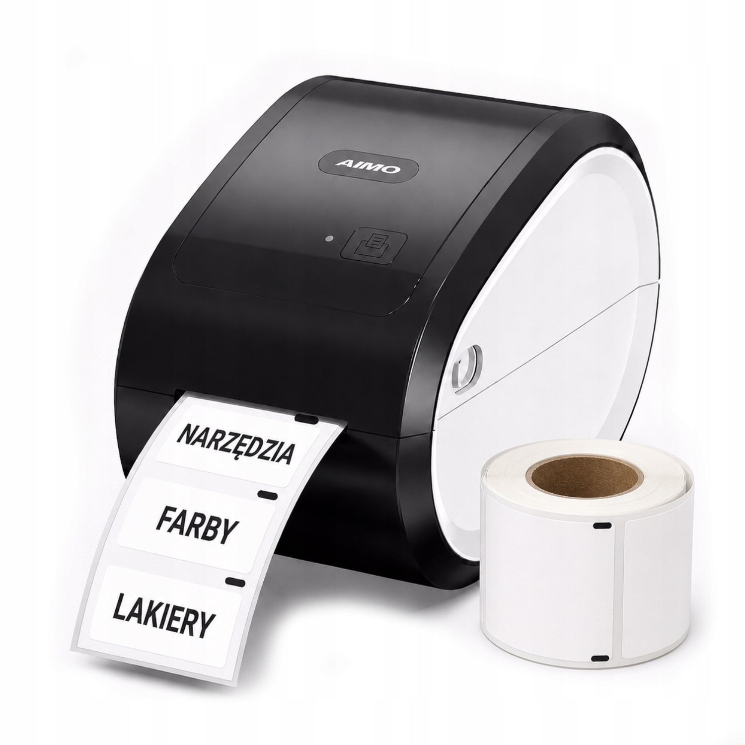 AIMO 650 62mm Bluetooth USB Sticker Label Printer Supports DYMO LW