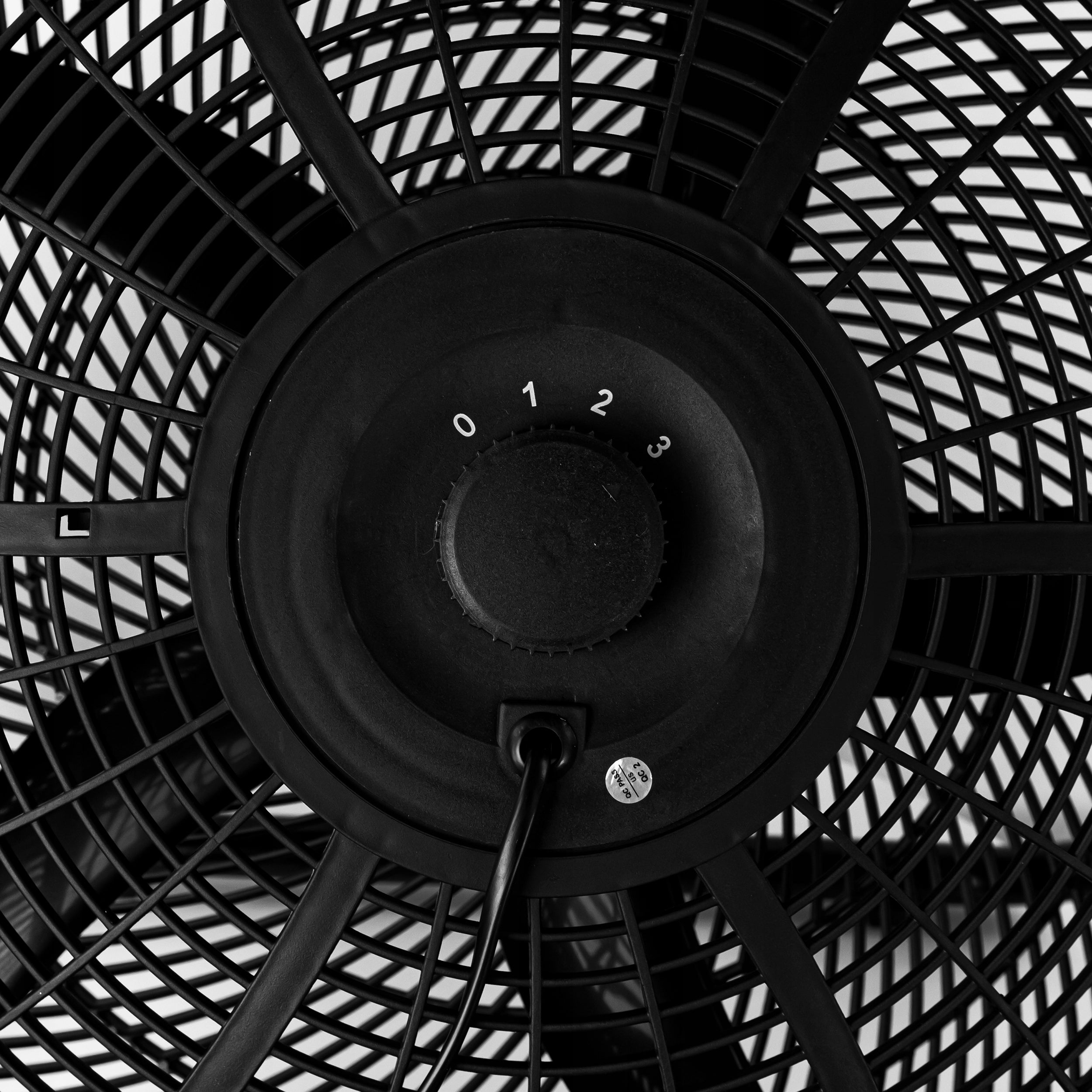 AIR CIRCULATOR FLOOR FAN POWERFUL INDUSTRIAL WINDMILL 80W Functions tilt angle adjustment