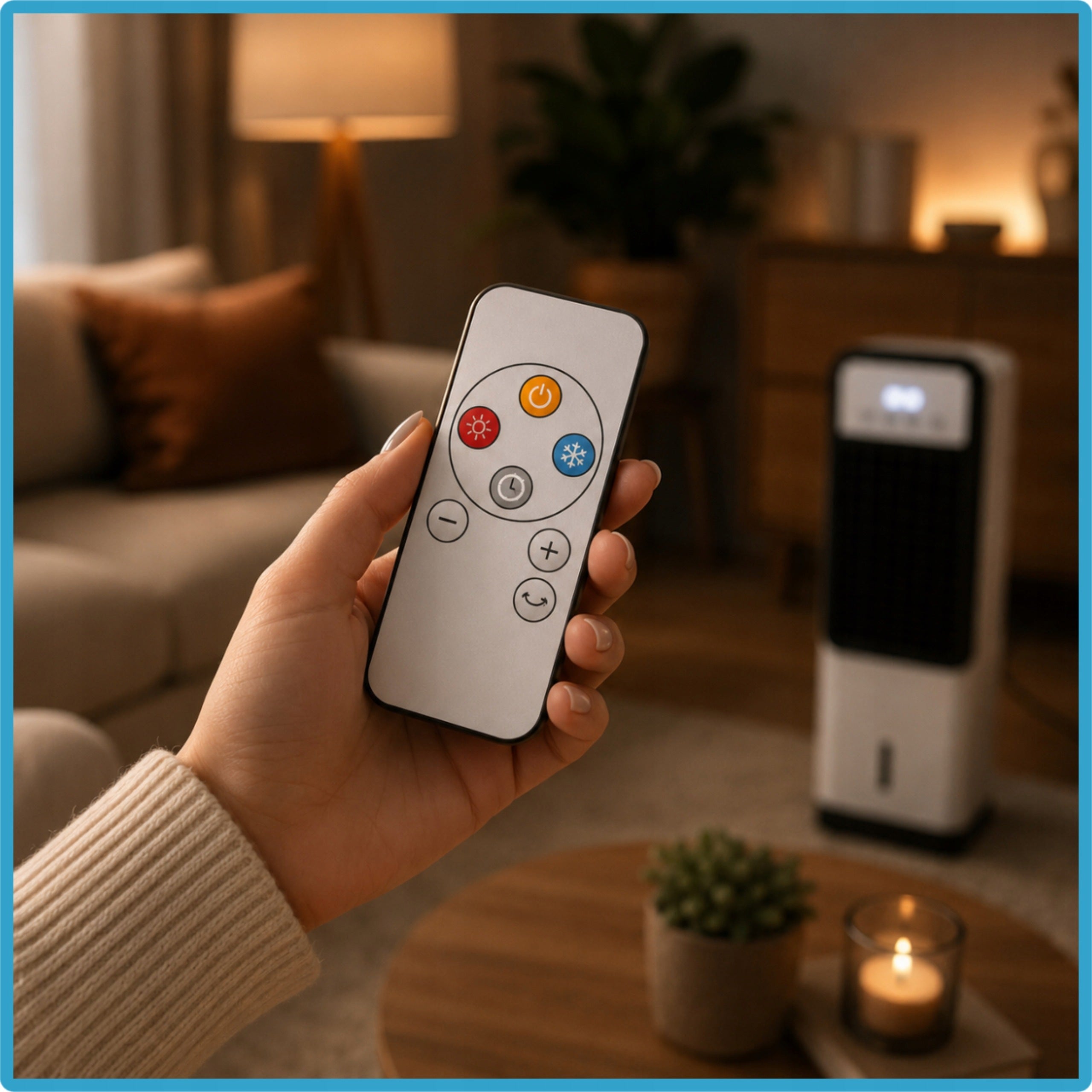 AIR CONDITIONER FAN 3IN1 HUMIDIFIER 2L 1800W FREEBIE CARTRIDGES + REMOTE CONTROL Manufacturer code 5900099119186