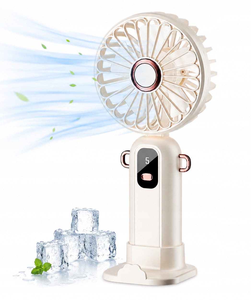 AIR CONDITIONER HANDHELD DESK FAN FOR HANGING PORTABLE BATTERY