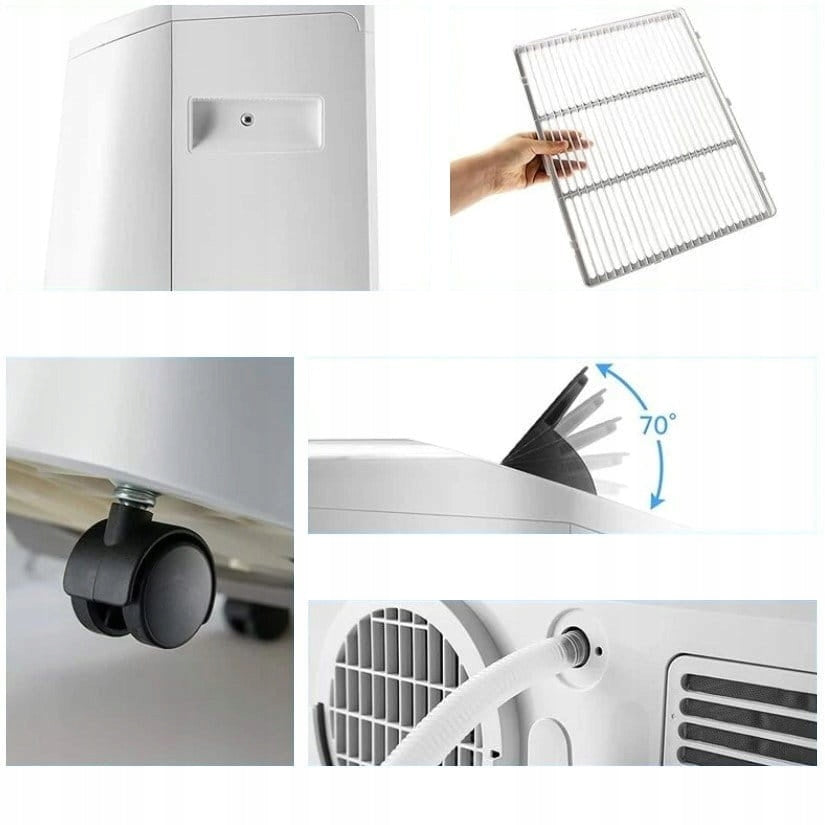 AIR CONDITIONER MOBILE AIR CONDITIONING PORTABLE Costway DEHUMIDIFICATION PILOT Manufacturer code FP10743DE-WH