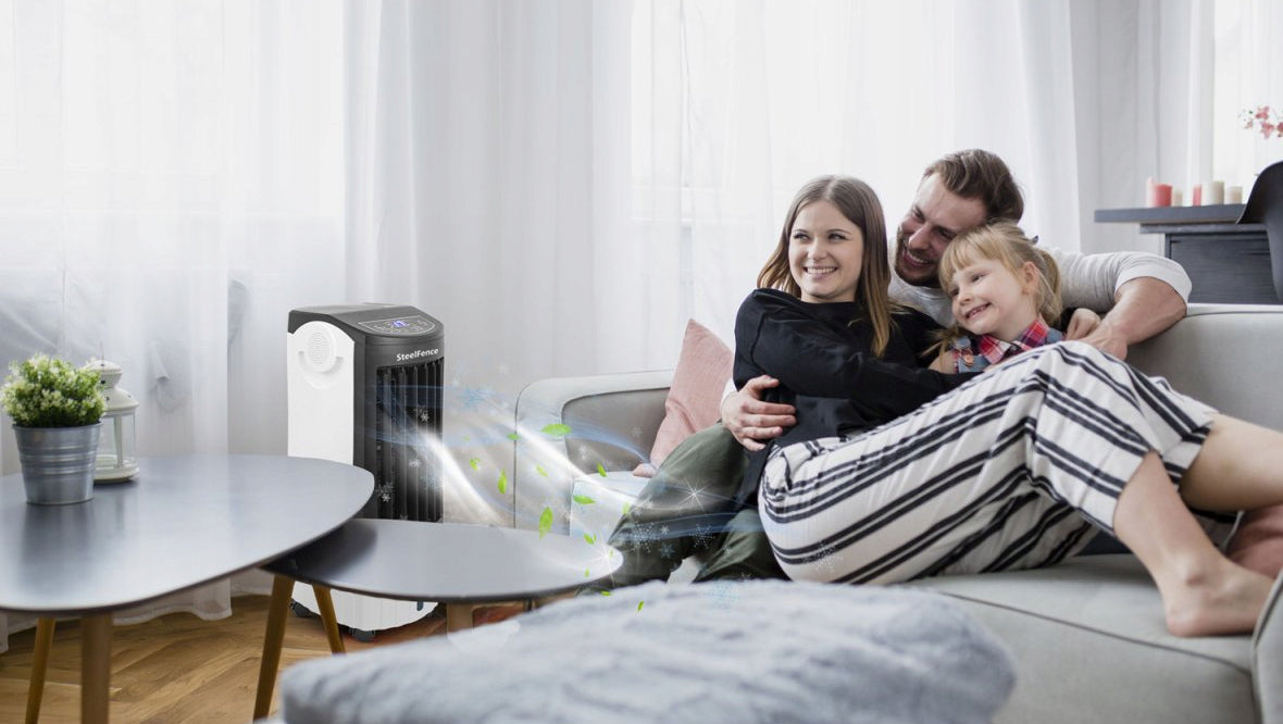 AIR CONDITIONER PORTABLE 12L IONIZATION PILOT 5in1 PREMIUM Power 80 W