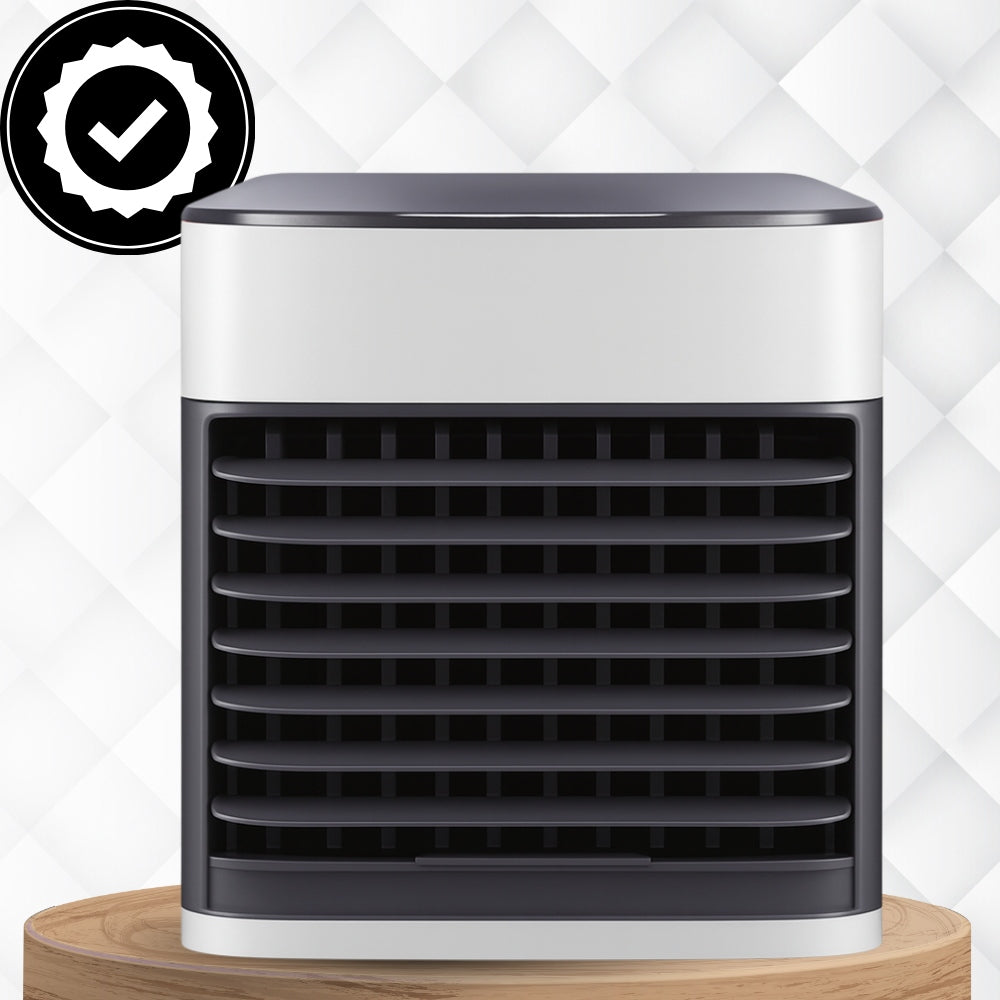AIR CONDITIONER PORTABLE DESK WINDMILL FOR WATER AND ICE 3IN1 USB LED FAN Manufacturer code KLIMATOR PRZENOŚNY WIATRAK NA WODĘ i LÓD 3W1