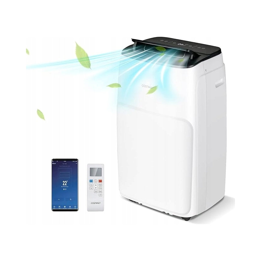 AIR CONDITIONER PORTABLE MOBILE AIR CONDITIONING 4,1kW 14000BTU Heating WiFi 45m