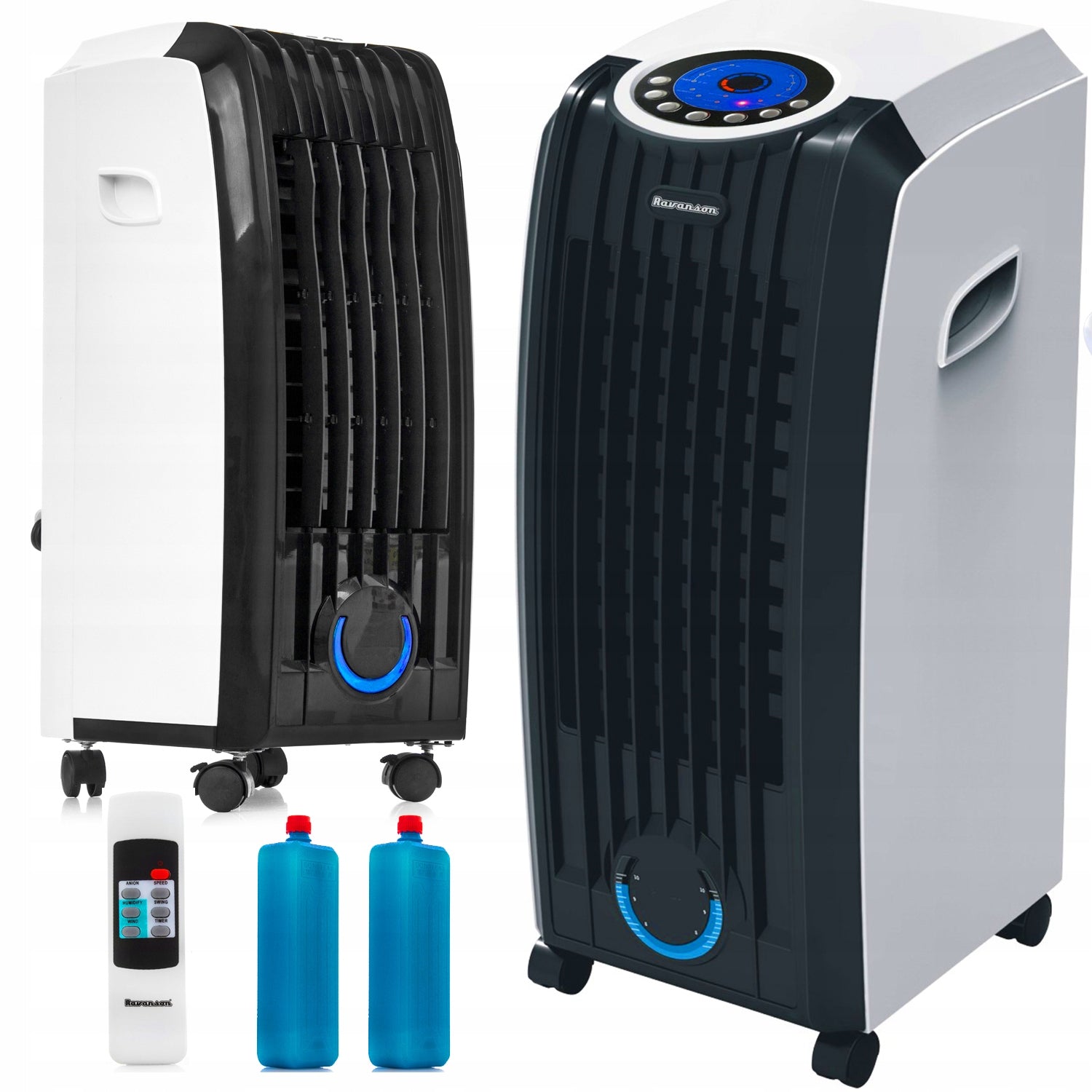 AIR CONDITIONER PORTABLE RAVANSON KR-7010 WATER CLIMATE 3 SPEED LED 60W