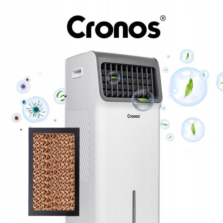 AIR CONDITIONER PORTABLE TANK 18L 1200 m³/h WHITE 4in1 PILOT Brand Cronos