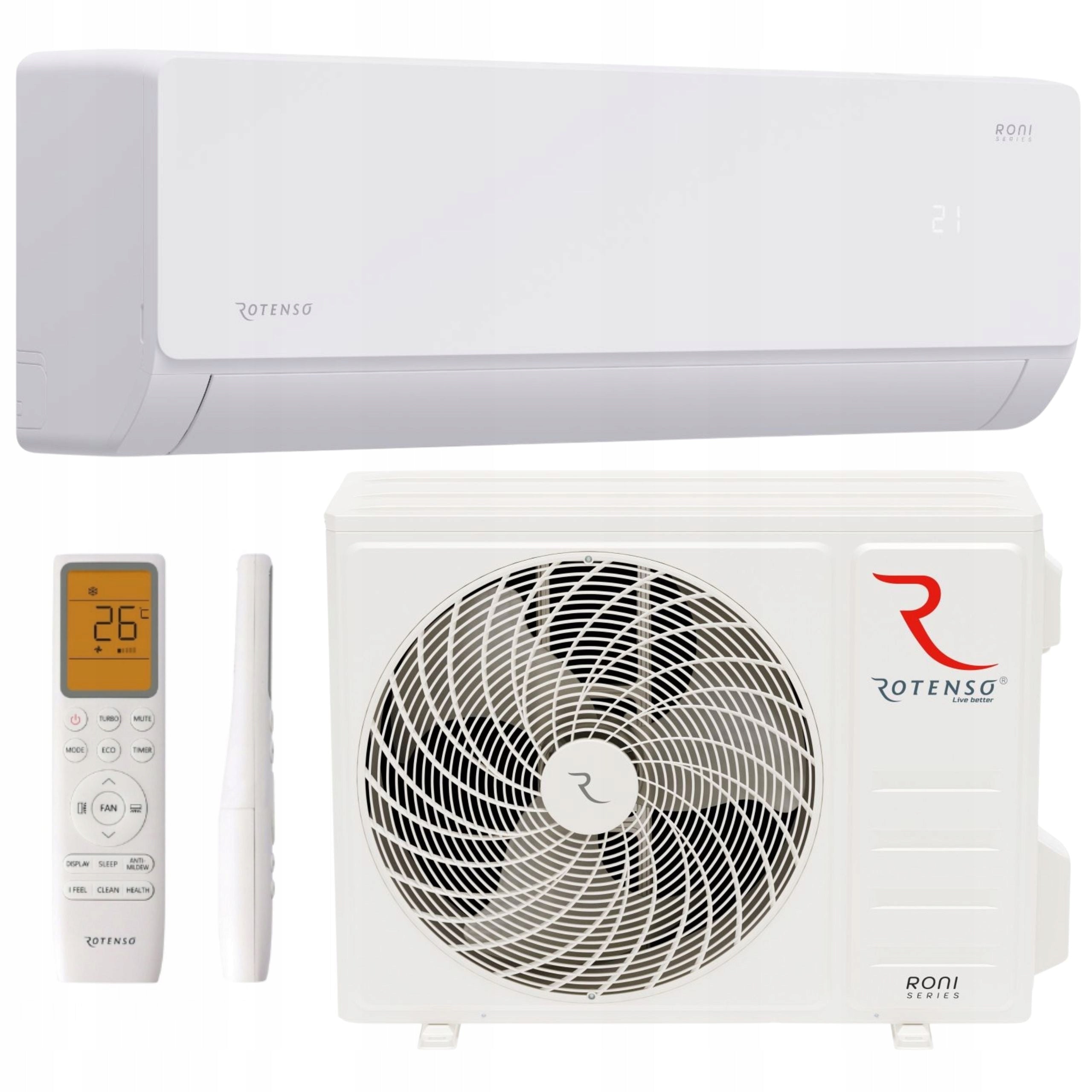 AIR CONDITIONER ROTENSO RONI 5.1 kW WiFi heating option set