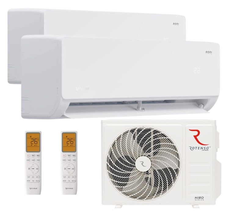 AIR CONDITIONER Rotenso MULTI-SPLIT 2x2,6kW Roni R18 LATEST SERIES