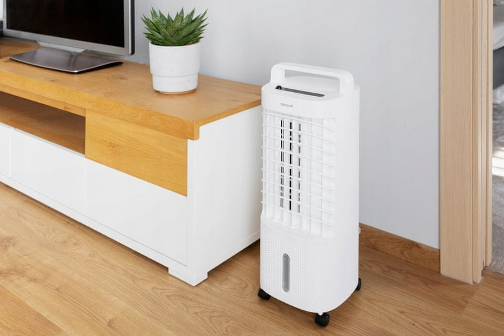 AIR CONDITIONER SENCOR SFN 5011WH 45 W, DIMENSIONS 30x30x30 CM, WHITE Dominant color white