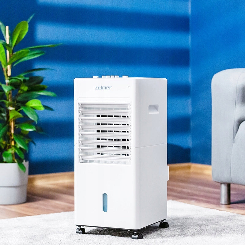 AIR CONDITIONER ZELMER ZCL6030 65W 5L TIMER HONEY FILTER 3 SPEED WHEELS Operating modes cooling moisturization ventilation