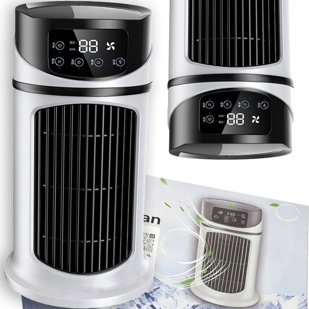 AIR COOLER WATER AIR CONDITIONER LED LIGHTING EFFICIENT ICE COOLING SMALL