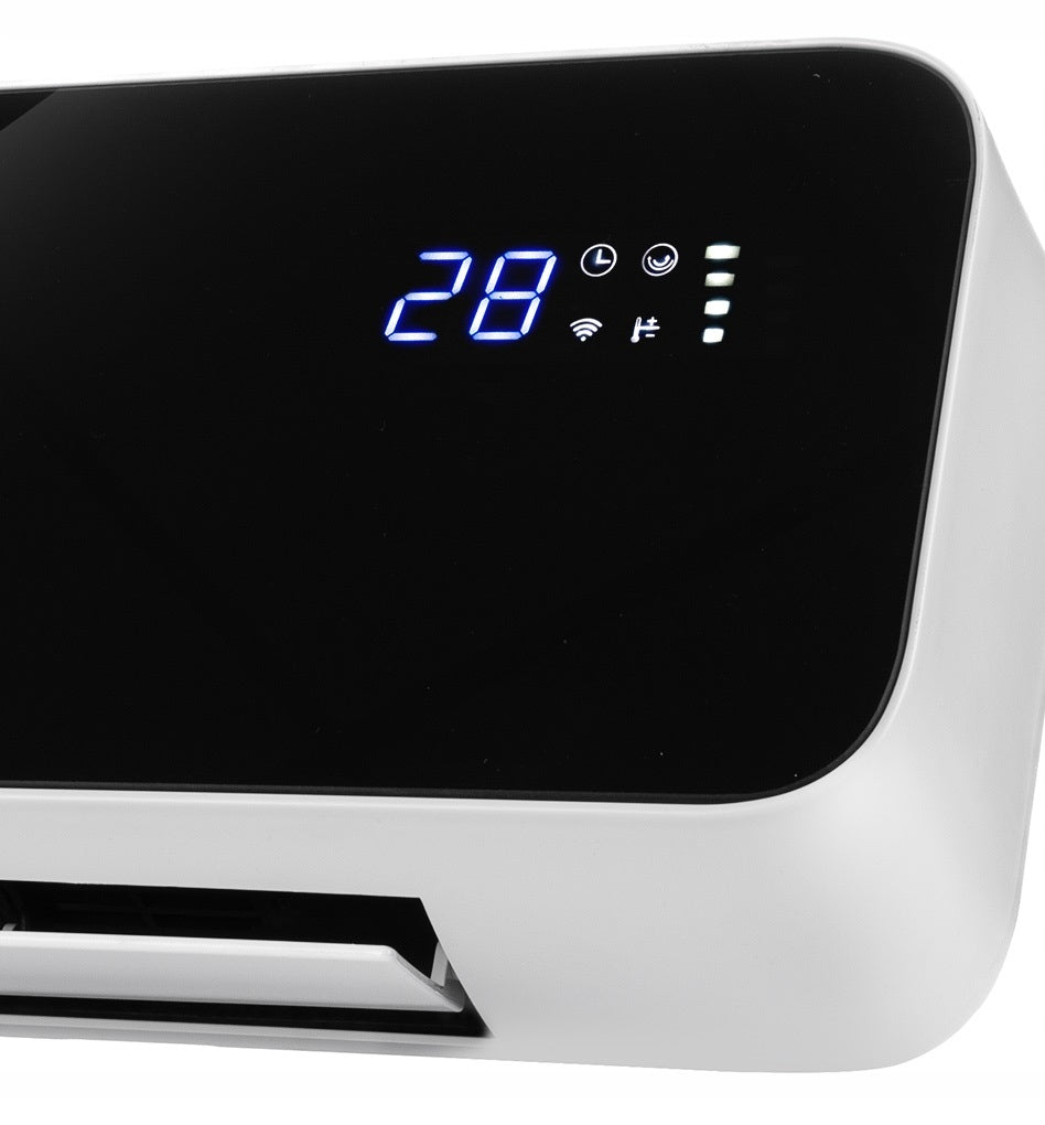 AIR CURTAIN FAN ELECTRIC HEATER 2000W WI-FI + REMOTE CONTROL Packaging status original
