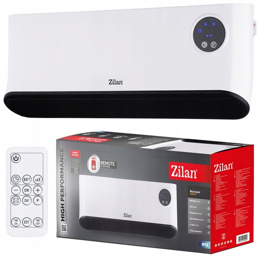 AIR CURTAIN LCD 2000W HOUSE BATHROOM IP22+PILOT