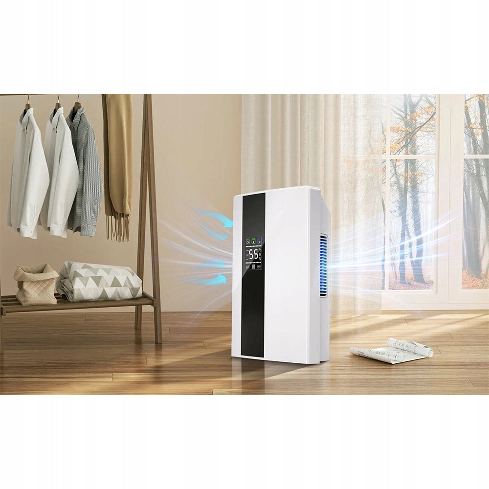 AIR DEHUMIDIFIER SILENT MOISTURE ABSORBER 1.47L Energy-Efficient Manufacturer code HO-0420A1-WTS