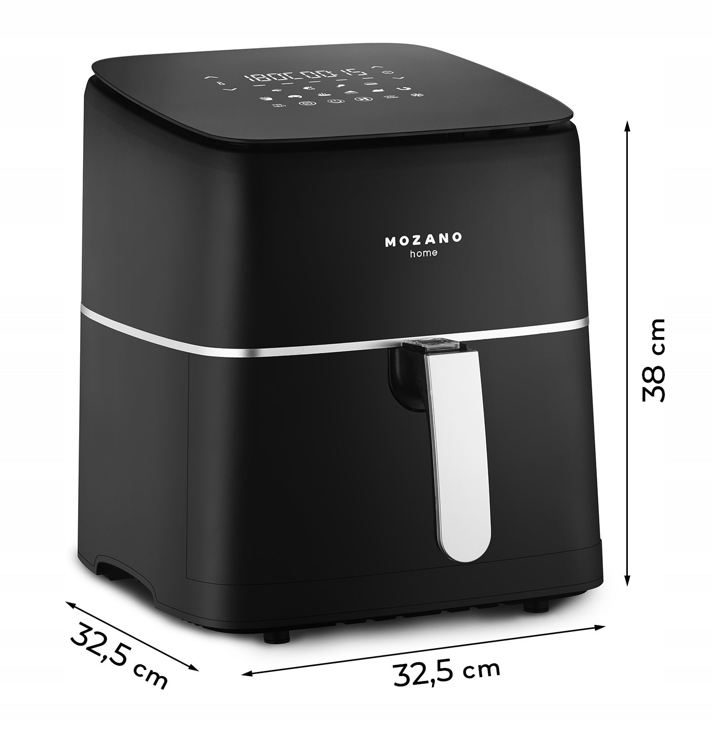 AIR FRYER + CRISPFLOW STRONG 8L Bowl volume 8 l
