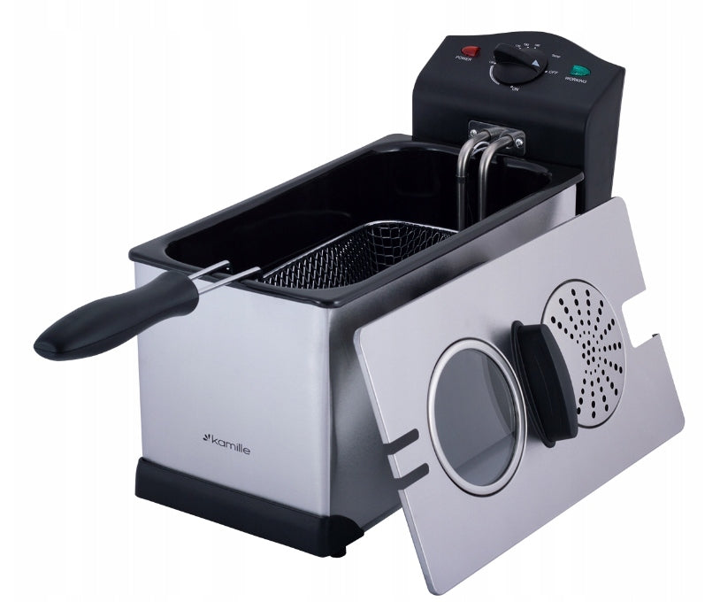 AIR FRYER KAMILLE 3,0 L Compact STAINLESS STEEL Manufacturer code KM-6813
