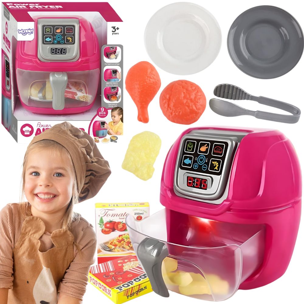AIR FRYER KITCHEN COOKING OVEN SOUND LIGHT WOOPIE