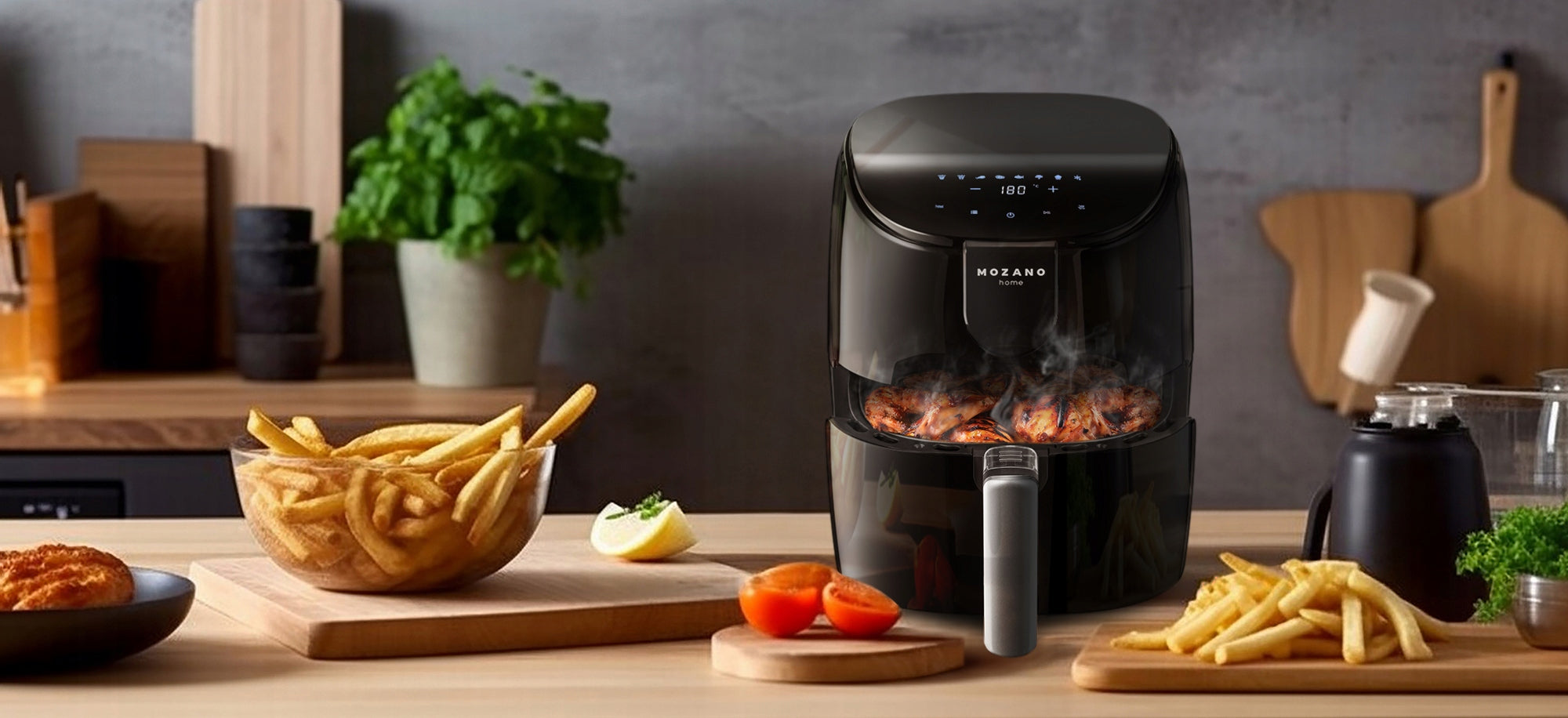 AIR FRYER NON-FAT AIR FRYER SEPARATOR 4L Bowl volume 4 l
