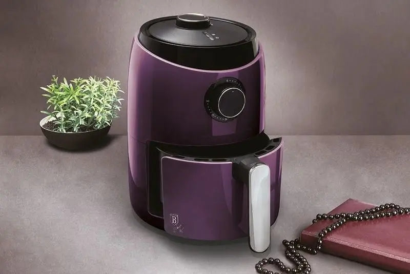 AIR FRYER NON-FAT ELECTRIC COOKER 1000W PURPLE ECLIPSE BH-9207 Brand Berlinger Haus
