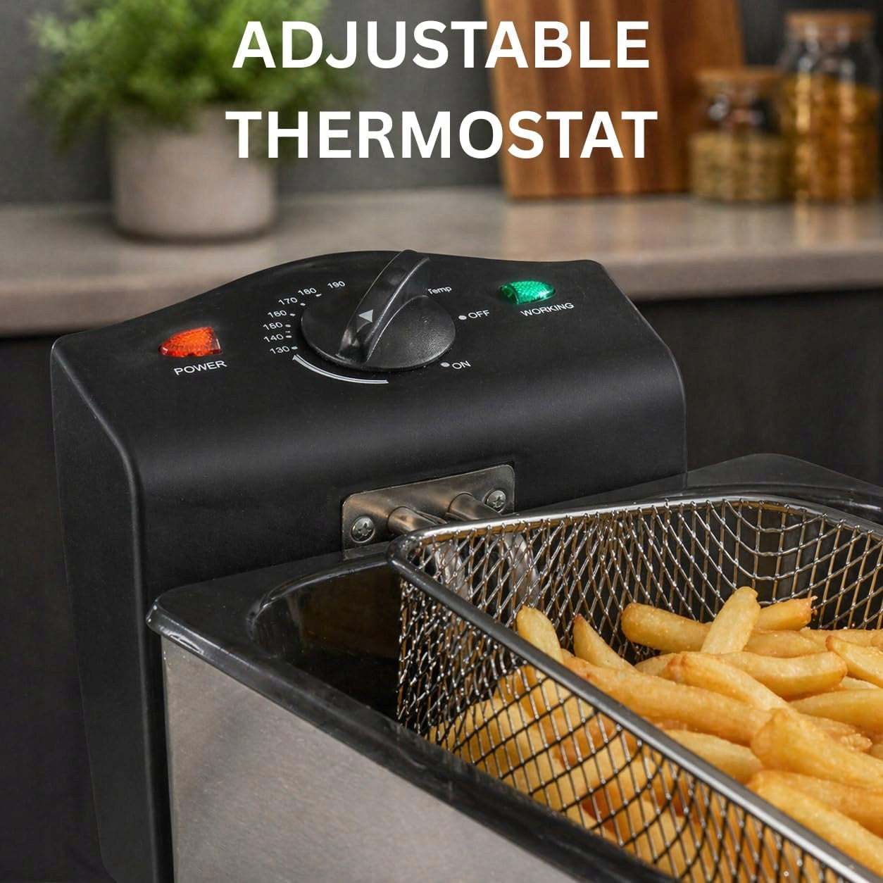 AIR FRYER QUEST CASTLE 3L 2000W Brand no brand