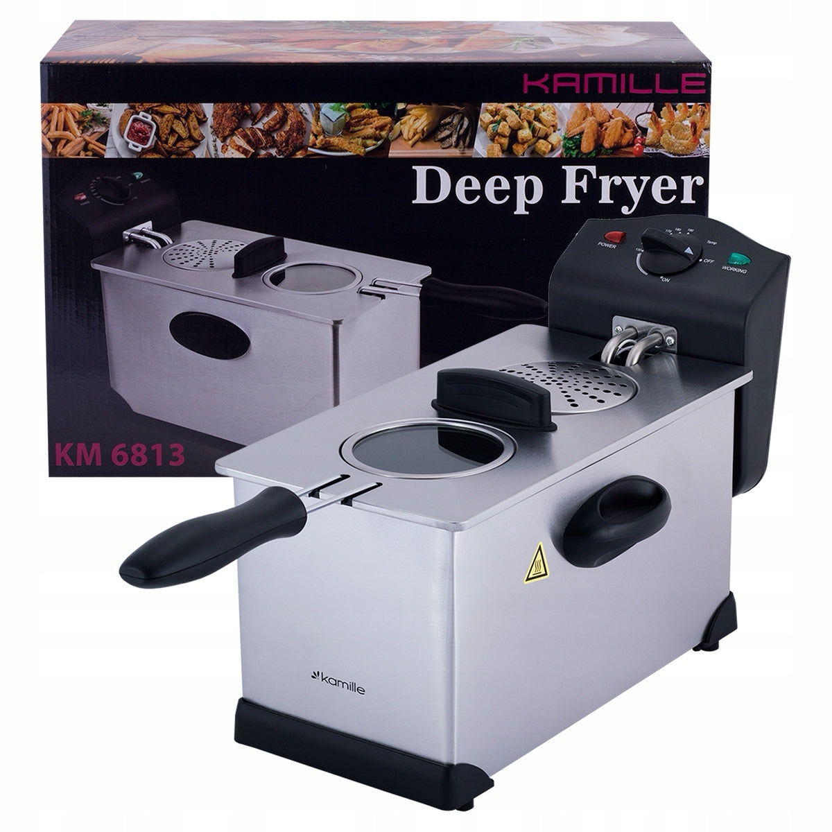 AIR FRYER STRONG OIL FRYER TRADITIONAL 3,0 L FRIES NUGGETS LARGE