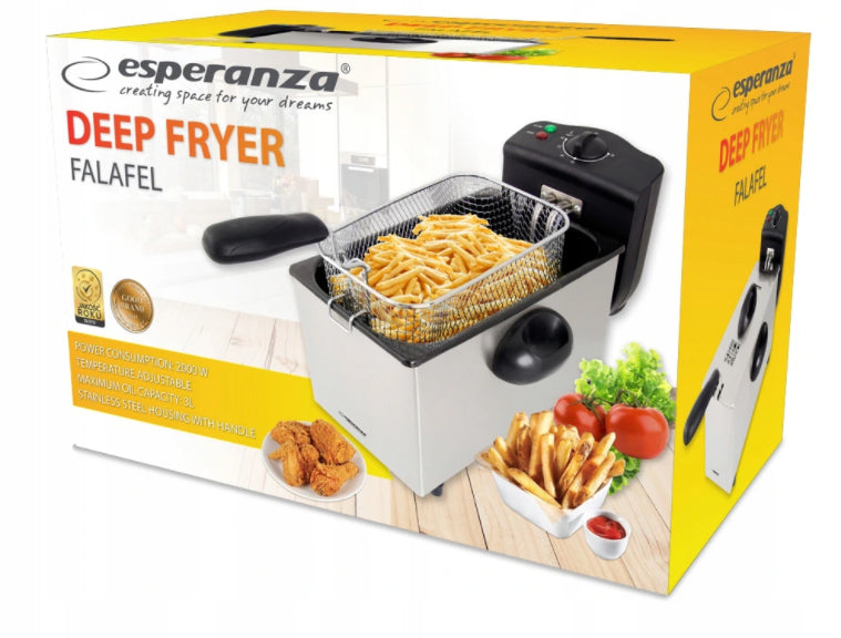 AIR FRYER XXL STRONG LARGE OIL 3L 2000W Brand Esperanza