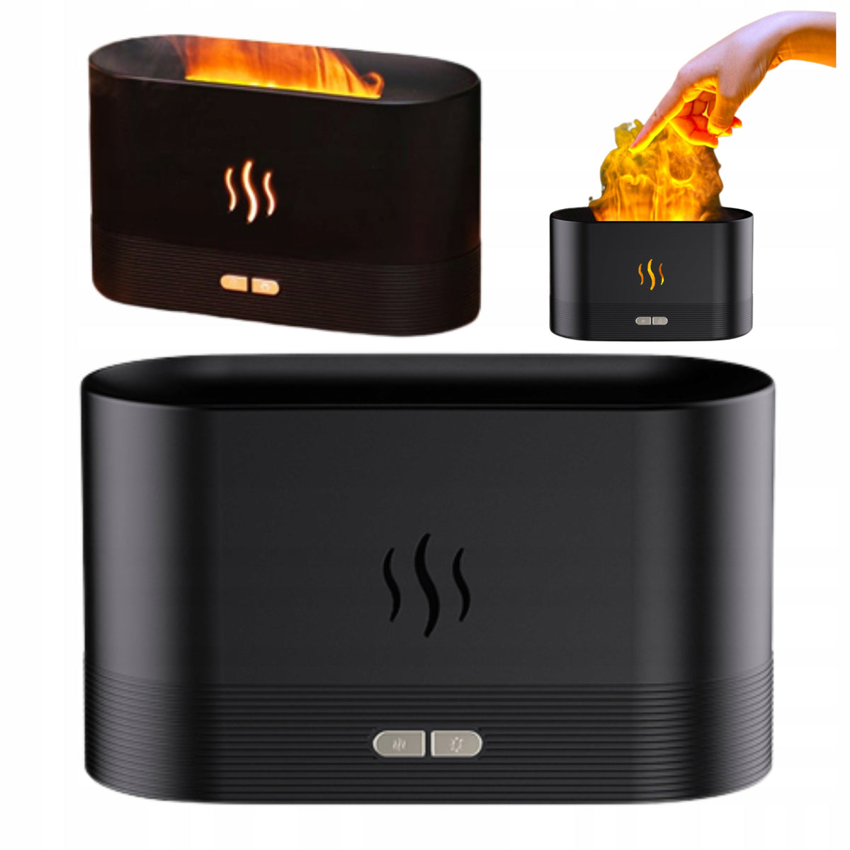 AIR HUMIDIFIER FRAGRANCE FIREPLACE 2in1 FIRE HUMIDIFIER AROMATHERAPY