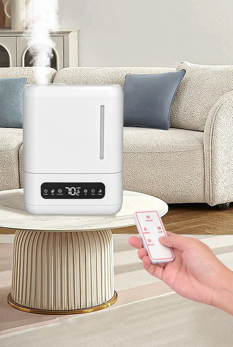 AIR HUMIDIFIER IONIZATION LED DISPLAY + REMOTE CONTROL + UV Manufacturer code Nawilżacz powietrza ultradźwiękowy