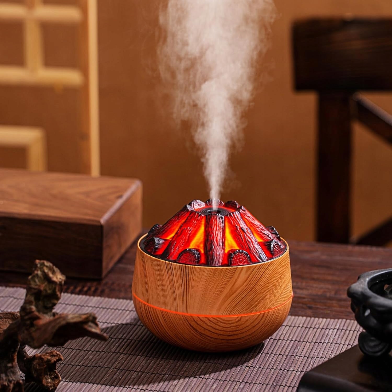 AIR HUMIDIFIER NIGHT LAMP LED DIFFUSER Funny Gifts