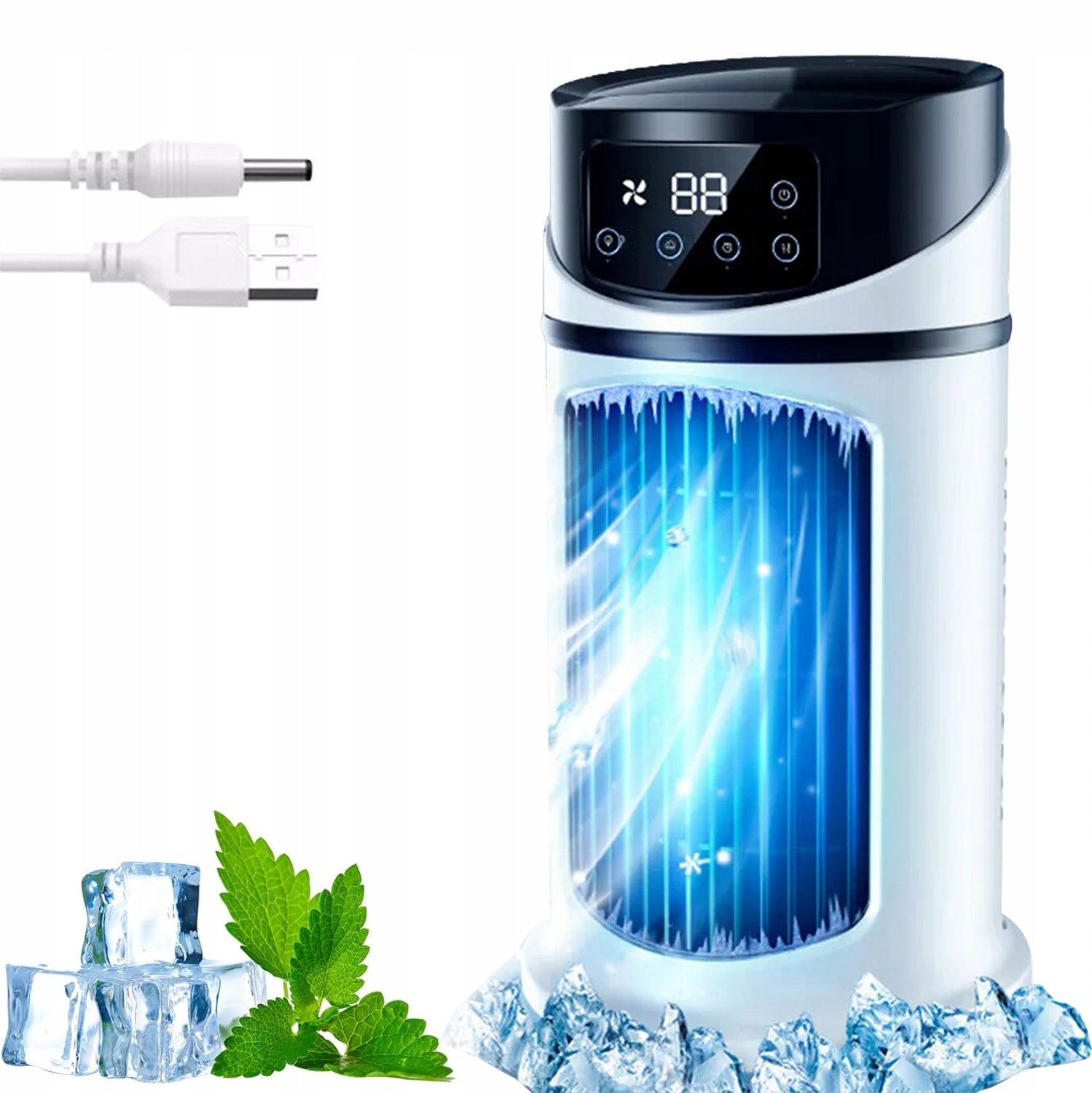 AIR HUMIDIFYING FAN ICE CUBE AIR CONDITIONER AIR CONDITIONING
