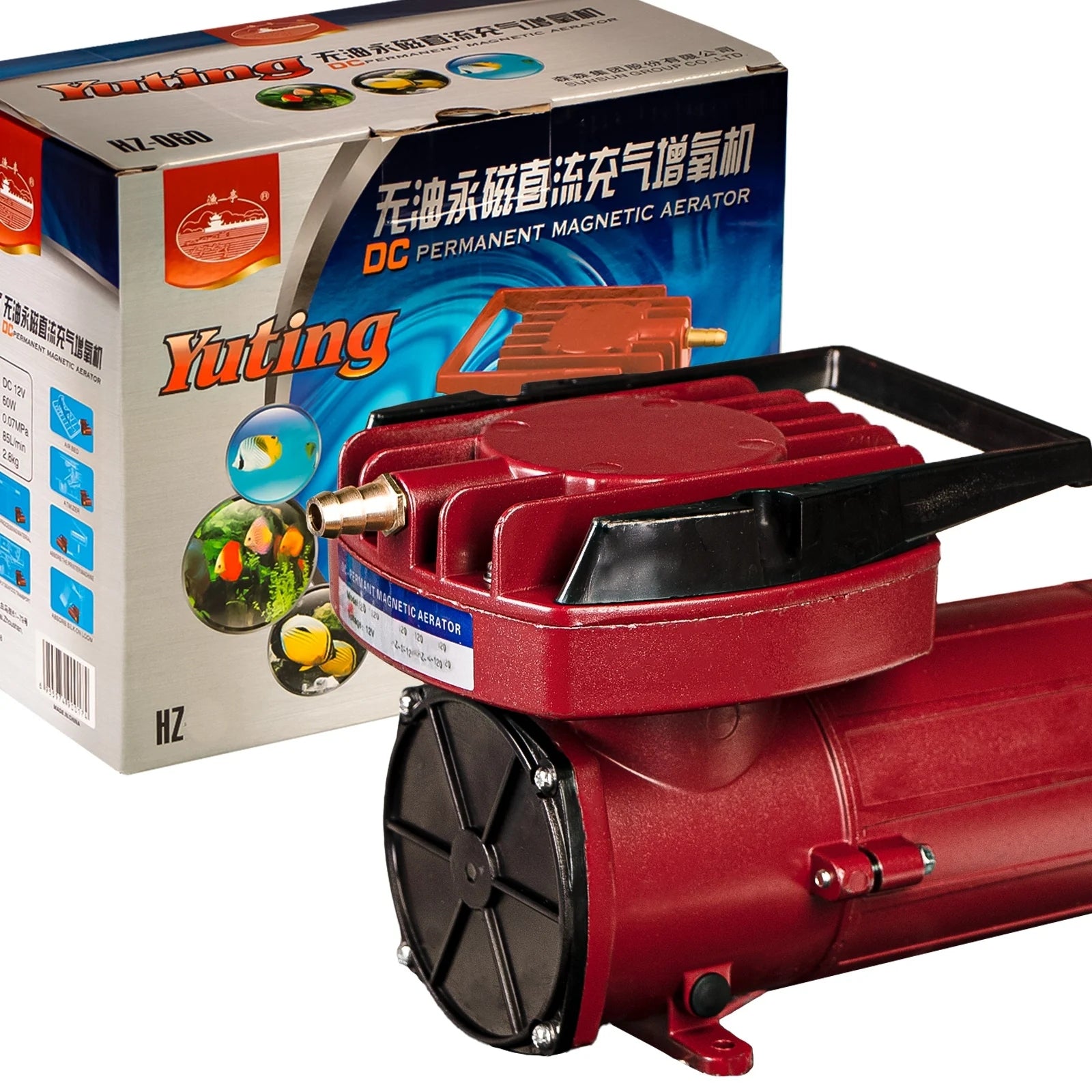 AIR PUMP 12V 5160L/H AERATOR FOR POND WATER Manufacturer Sunsun