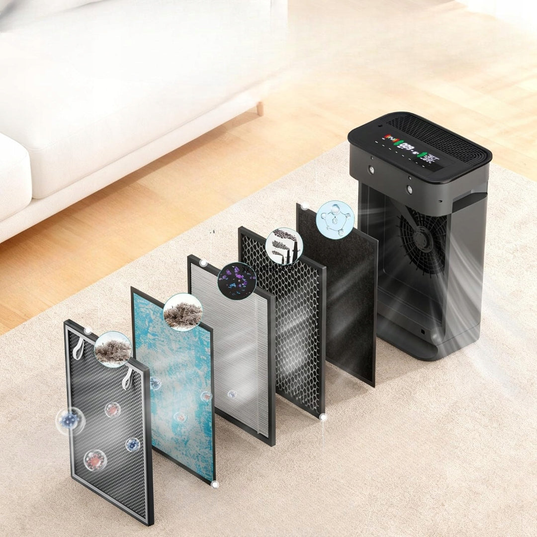AIR PURIFIER AUTOMATIC HUMIDIFIER ISSELC H13 HEPA 22DB BEDROOM Brand no brand