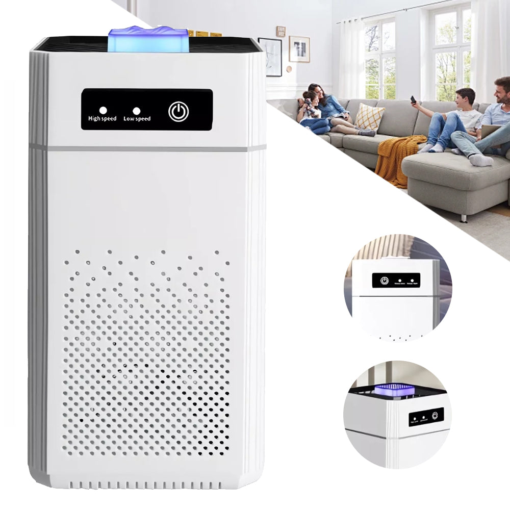 AIR PURIFIER COMPOSITE FILTER HEPA FOR BEDROOM LIVING ROOM KITCHEN