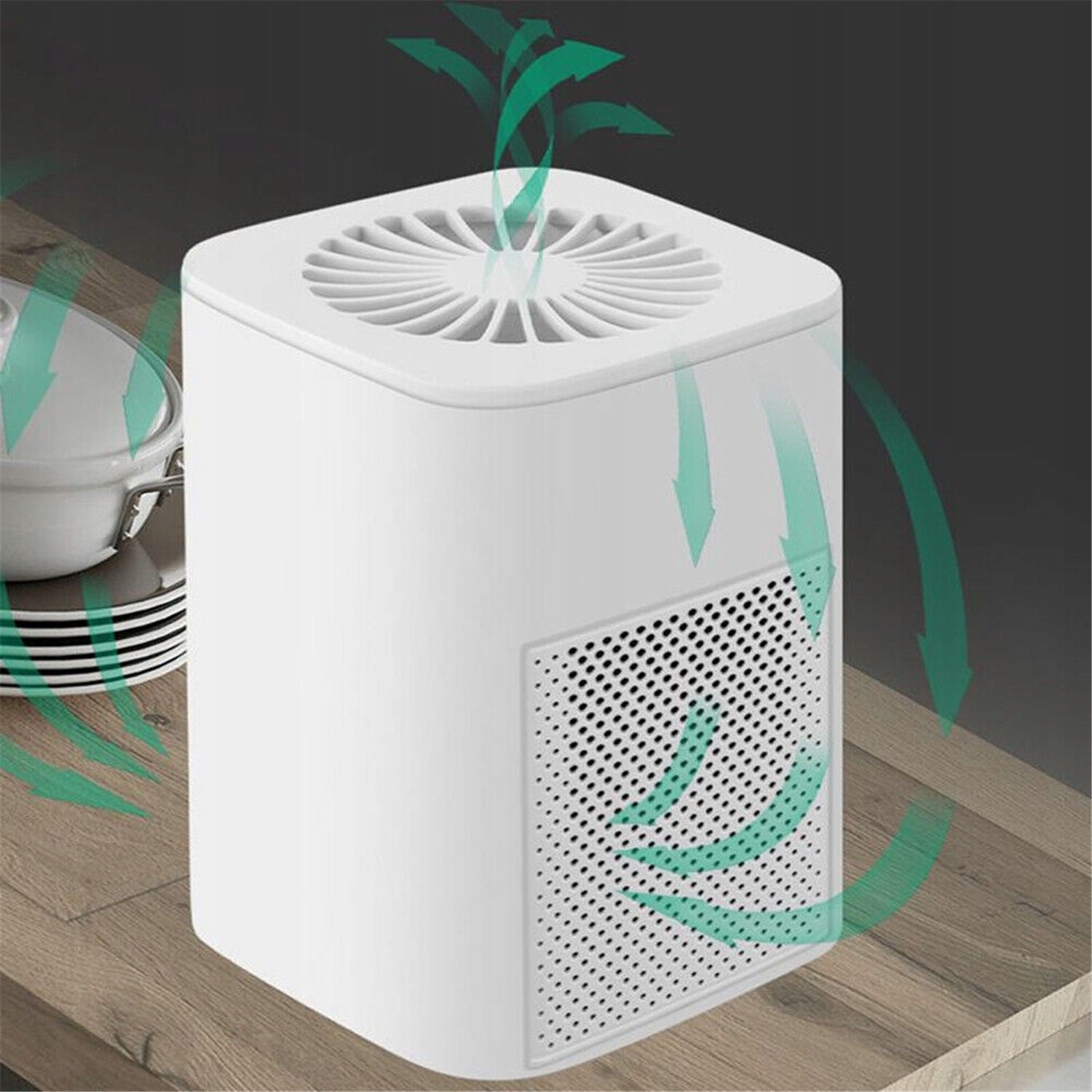 AIR PURIFIER IONIZATION FOR ALLERGY SUFFERERS PURIFIER IONIZER 360 ° Brand no brand