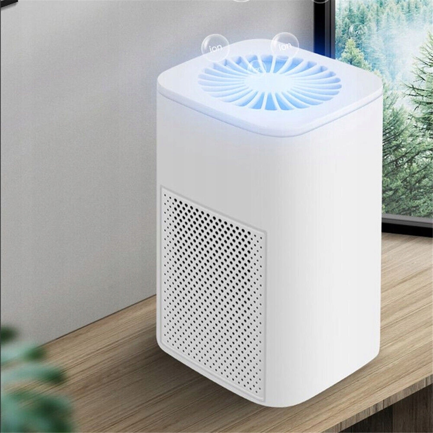 AIR PURIFIER IONIZATION FOR ALLERGY SUFFERERS PURIFIER IONIZER 360 ° Packaging status original