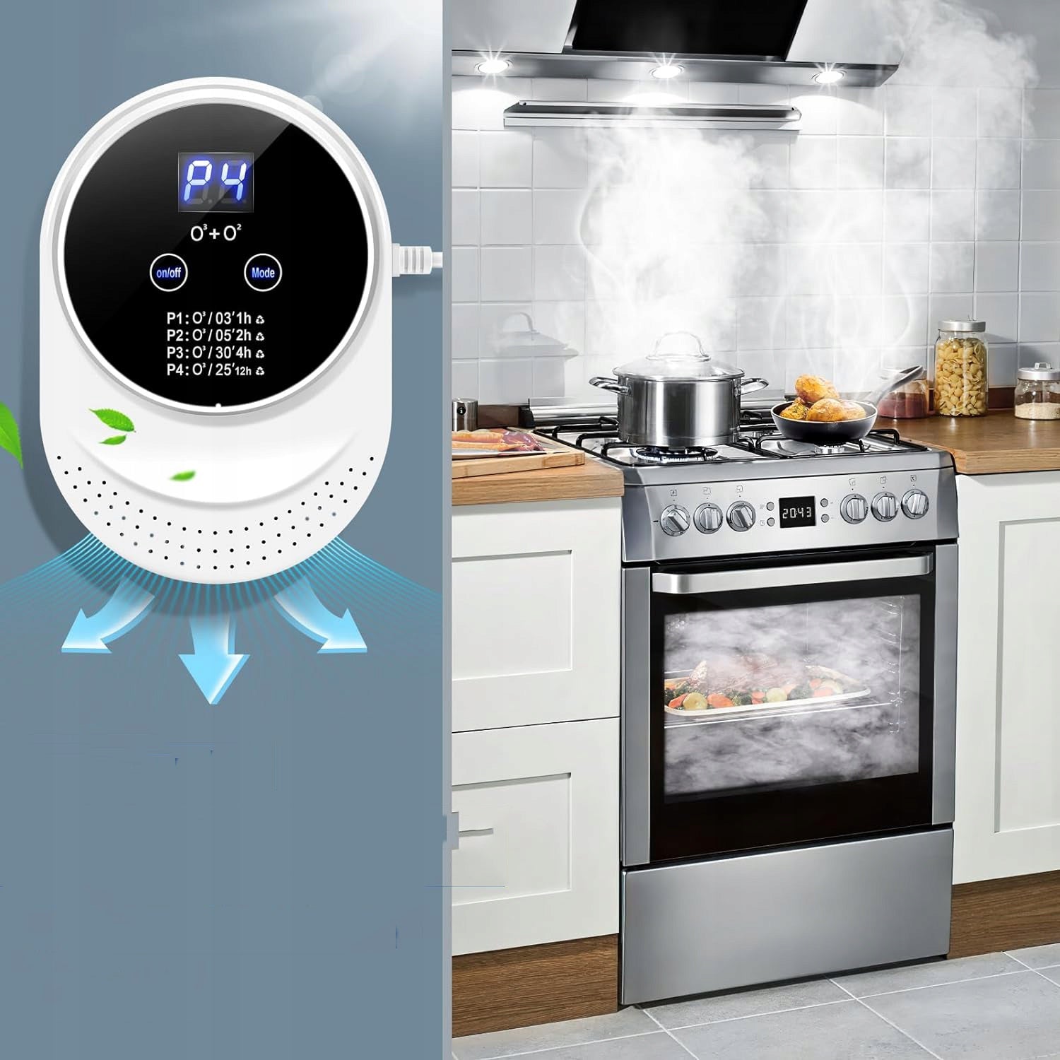 AIR PURIFIER OZONE GENERATOR OZONATOR FOR KITCHEN BATHROOM Brand no brand