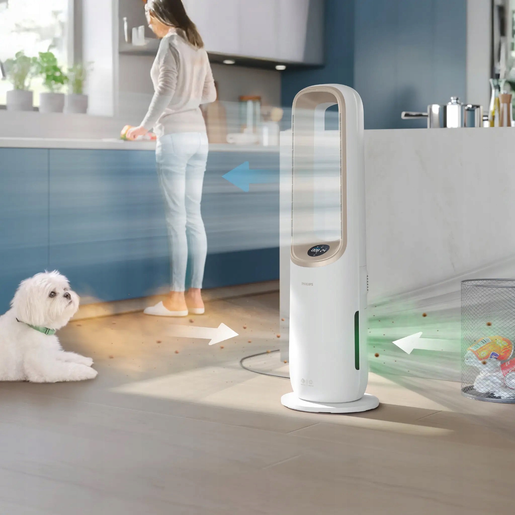 AIR PURIFIER PHILIPS AMF870/16 AIR PERFORMER 8000 3IN1 FAN Medical device no