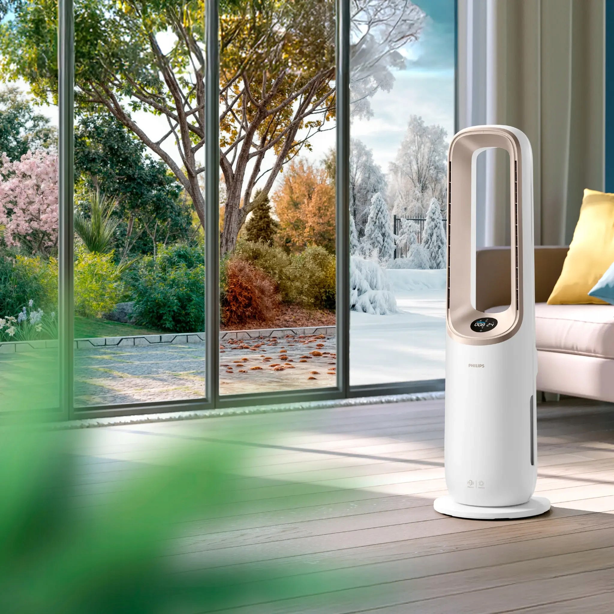AIR PURIFIER PHILIPS AMF870/16 AIR PERFORMER 8000 3IN1 FAN Packaging status original