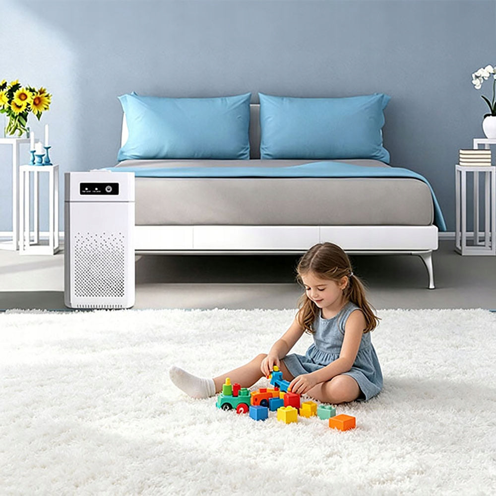 AIR PURIFIER, WITH HEPA FILTER, NEGATIVE ION GENERATOR Filters HEPA ionization