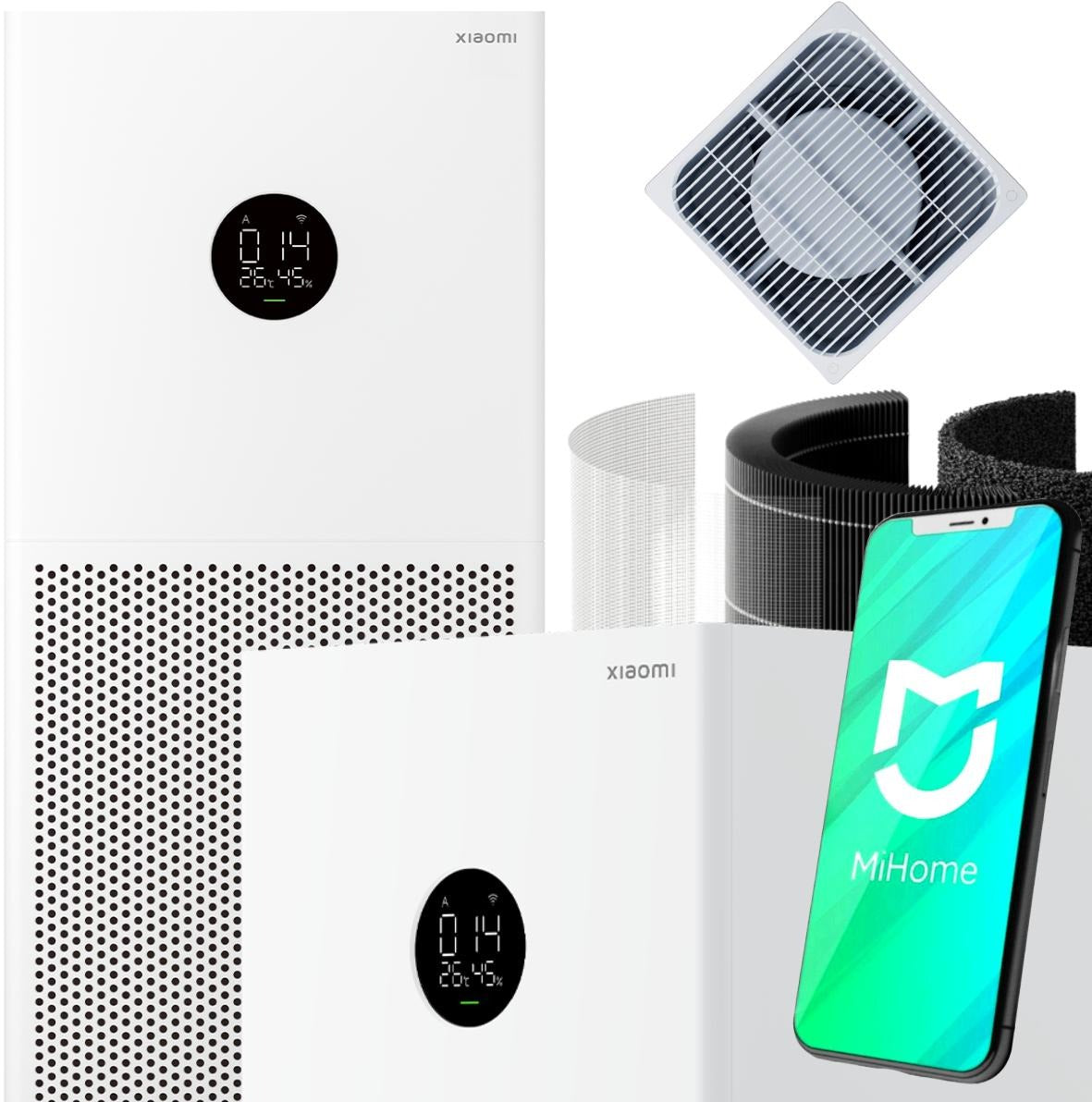 AIR PURIFIER XIAOMI MULTI-STAGE CLEANING A LOT OF FUNCTIONS QUIET