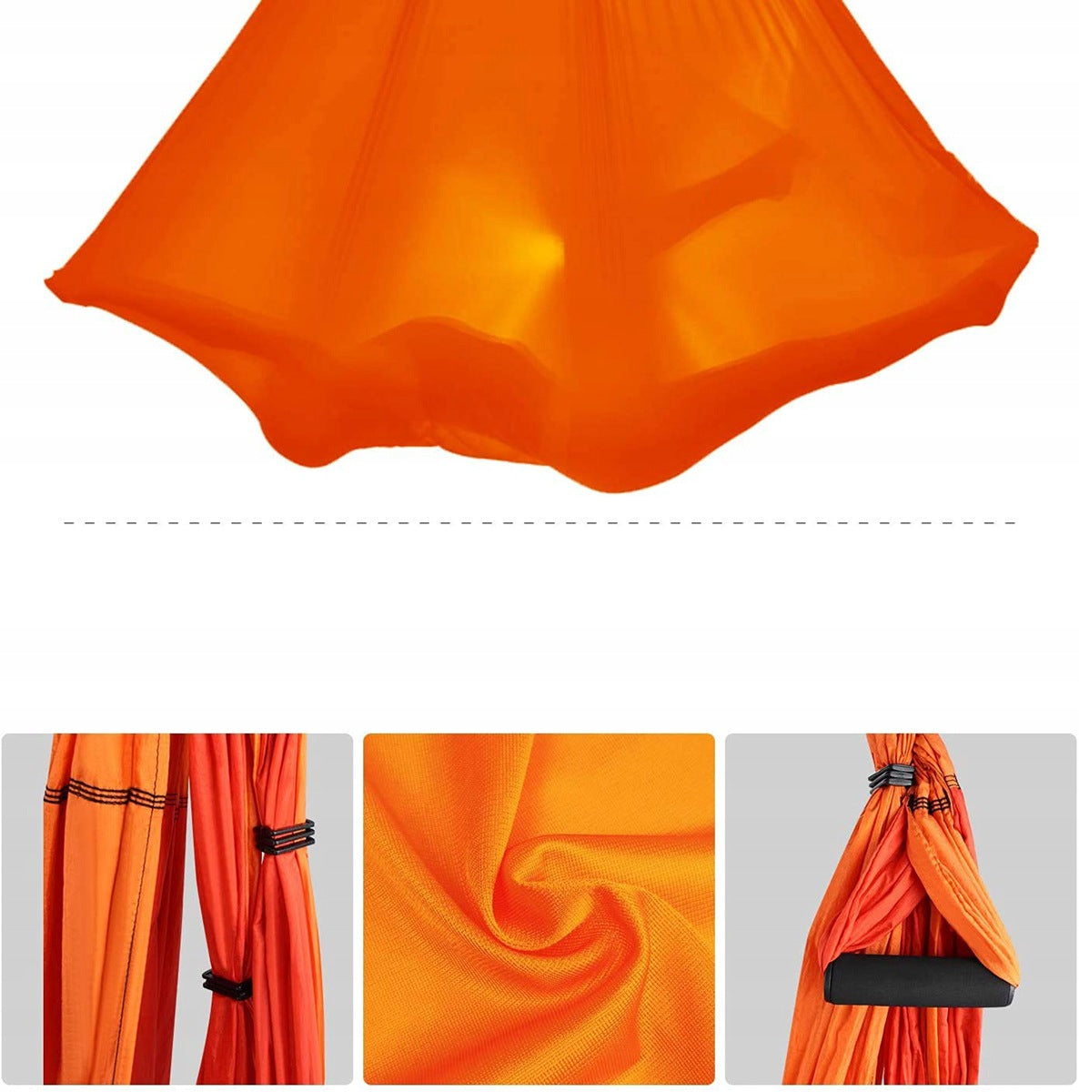 AIR SWING FOR YOGA HAMMOCK ACROBATIC SCARF AERIAL 220CM WITH HANDLE Manufacturer code DCK5X28